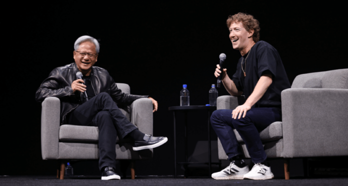 비공개:-크리에이터,-개인화된-ai-어시스턴트-보유,-meta-ceo-mark-zuckerberg가-nvidia-ceo-jensen-huang에게-말하다 비공개:-크리에이터,-개인화된-ai-어시스턴트-보유,-meta-ceo-mark-zuckerberg가-nvidia-ceo-jensen-huang에게-말하다