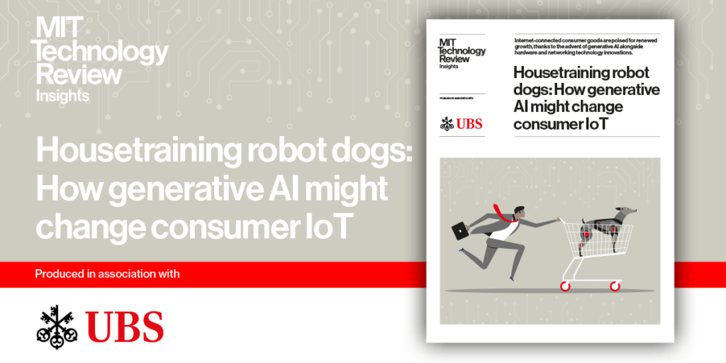 Housetraining robot dogs: How generative AI might change consumer IoT