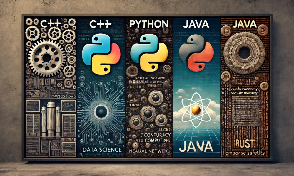 AI 언어 대결: C++, Python, Java, Rust의 성능 비교