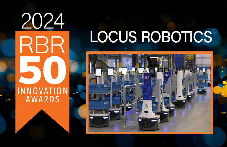 RBR50 스포트라이트: Locus Robotics는 AMR로 20억 개 선택을 능가합니다.